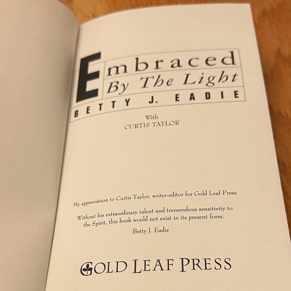 Embraced by the Light Hardcover Book - Picture 3 of 3